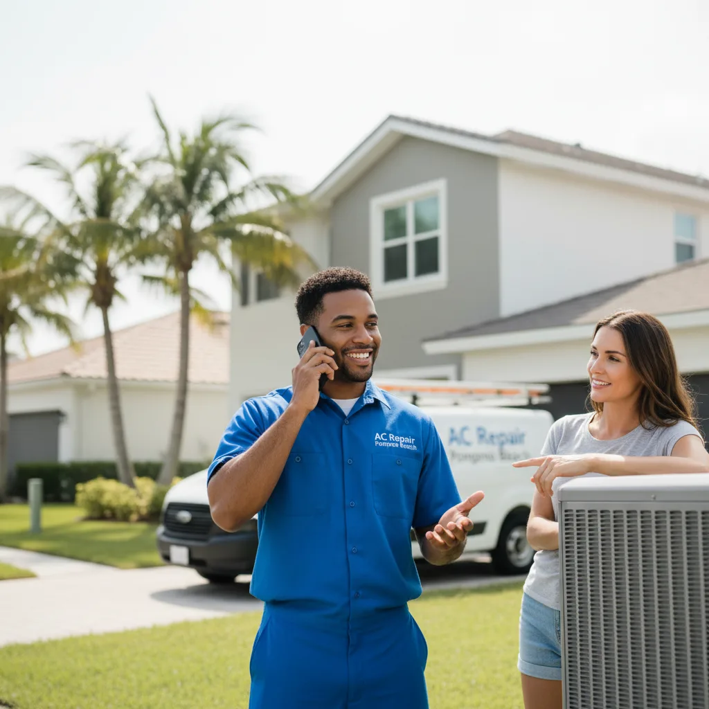 AC Repair Pompano Beach customer support in Gun Barrel City